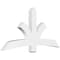 Ekena Millwork Davenport Architectural Grade PVC Gable Bracket, 72"W x 36"H x 4"D x 6"F, 12/12 Pitch GBP072X36X0406DAV00 - alternate 1